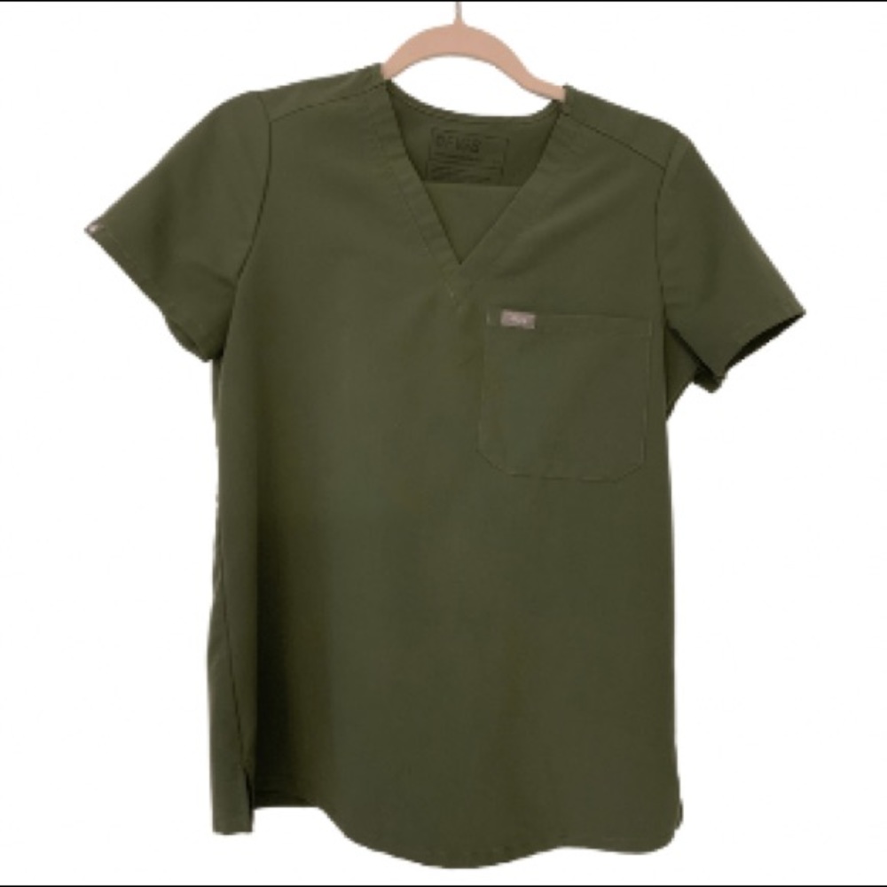 Figs Scrub Set Hunter Green